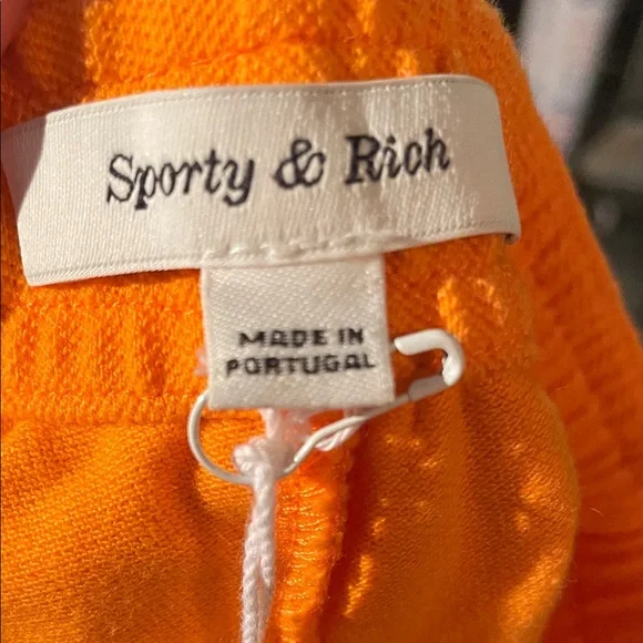 Prince Women's Vibrant Orange Athletic Shorts